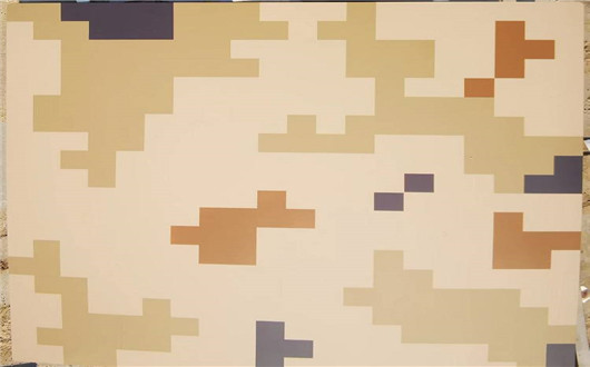 海南荒漠迷彩漆喷涂